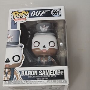 Funko Pop! Movies: 007 James Bond - Baron Samedi Live Let Live #691 New